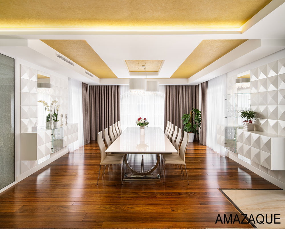 Podłogi drewniane w stylu naturalnych, standardowych desek drewnianych, podłoga wykonana z drewna AMAZAQUE