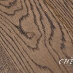 Deski drewniane w kolorze SMOKE, podłoga drewniana wyprodukowana przez firmę CHENE